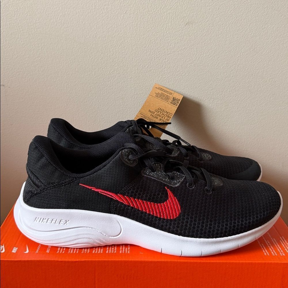 Nike Flex Experience Run 11 Black Siren Red DD9284-003 Men’s Size 14